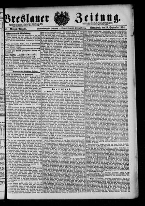 Breslauer Zeitung vom 20.09.1884