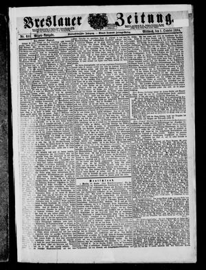 Breslauer Zeitung vom 01.10.1884