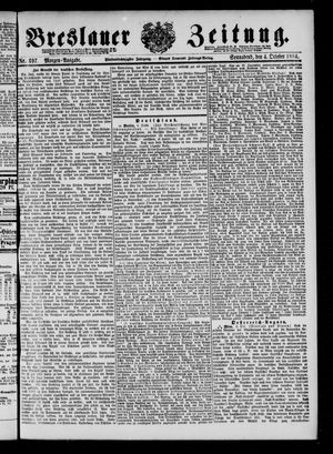 Breslauer Zeitung vom 04.10.1884