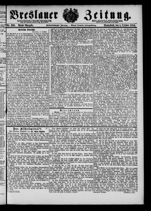 Breslauer Zeitung vom 04.10.1884
