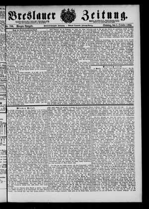Breslauer Zeitung vom 05.10.1884