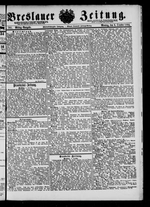 Breslauer Zeitung on Oct 6, 1884