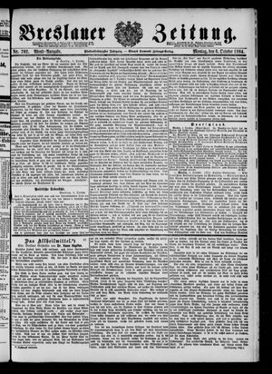 Breslauer Zeitung on Oct 6, 1884