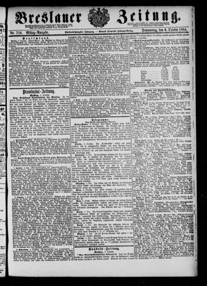 Breslauer Zeitung vom 09.10.1884