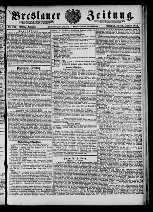 Breslauer Zeitung vom 29.10.1884