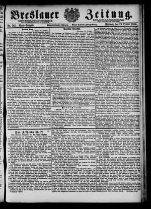 Breslauer Zeitung vom 29.10.1884