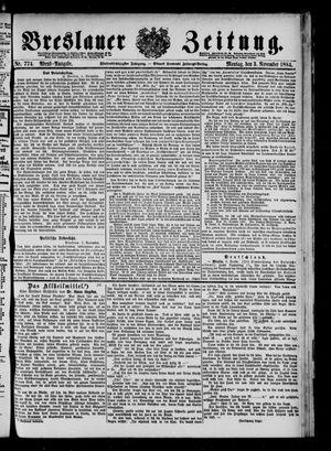 Breslauer Zeitung vom 03.11.1884