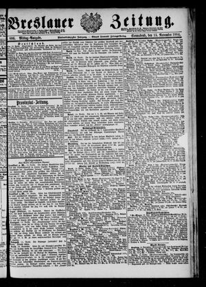 Breslauer Zeitung vom 15.11.1884