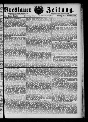 Breslauer Zeitung on Nov 16, 1884