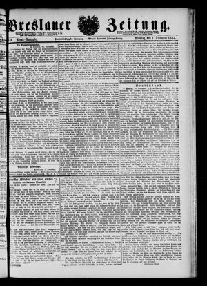 Breslauer Zeitung vom 01.12.1884