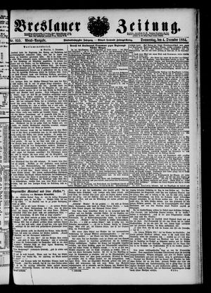 Breslauer Zeitung vom 04.12.1884