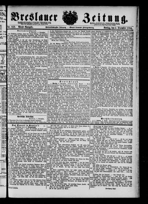Breslauer Zeitung on Dec 5, 1884