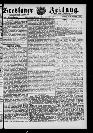 Breslauer Zeitung on Dec 9, 1884