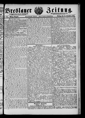 Breslauer Zeitung vom 12.12.1884