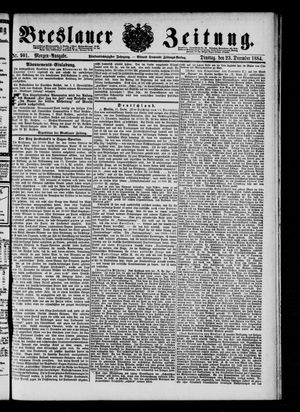Breslauer Zeitung vom 23.12.1884
