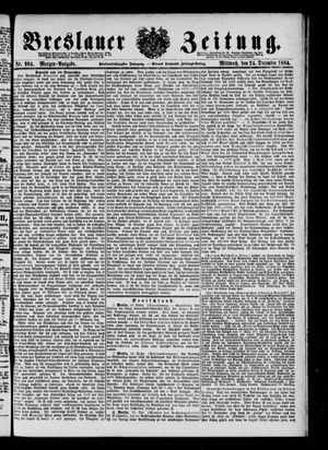 Breslauer Zeitung vom 24.12.1884