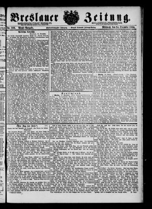 Breslauer Zeitung vom 24.12.1884