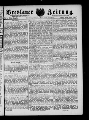 Breslauer Zeitung vom 02.01.1885