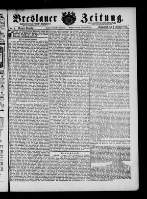 Breslauer Zeitung on Jan 3, 1885