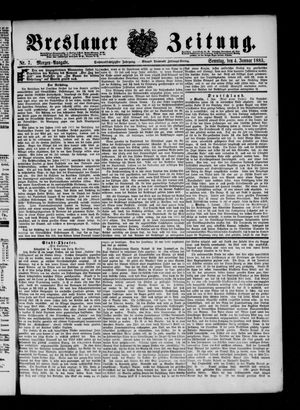 Breslauer Zeitung on Jan 4, 1885