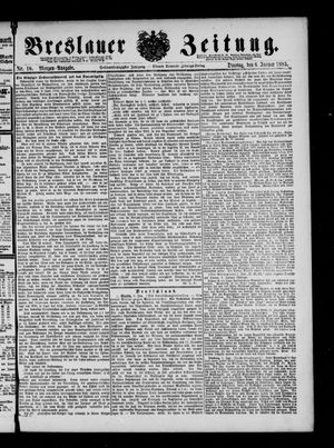 Breslauer Zeitung vom 06.01.1885
