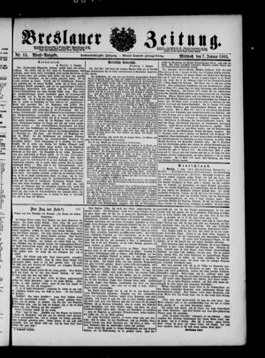 Breslauer Zeitung vom 07.01.1885