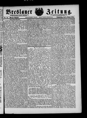 Breslauer Zeitung on Jan 8, 1885