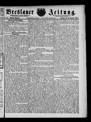 Breslauer Zeitung on Jan 30, 1885