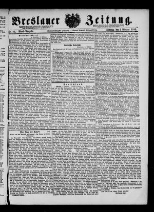 Breslauer Zeitung vom 03.02.1885