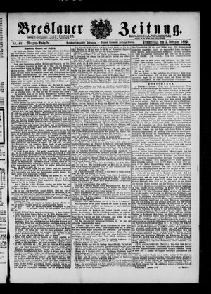 Breslauer Zeitung vom 05.02.1885
