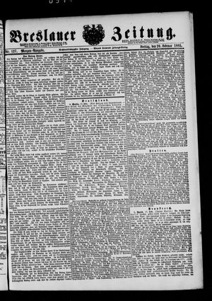 Breslauer Zeitung on Feb 20, 1885