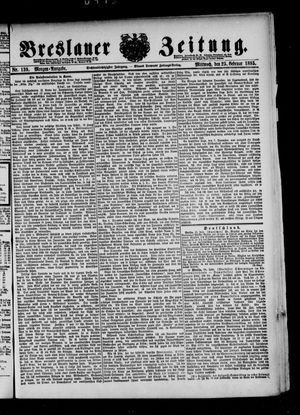 Breslauer Zeitung on Feb 25, 1885