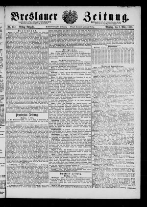 Breslauer Zeitung on Mar 2, 1885