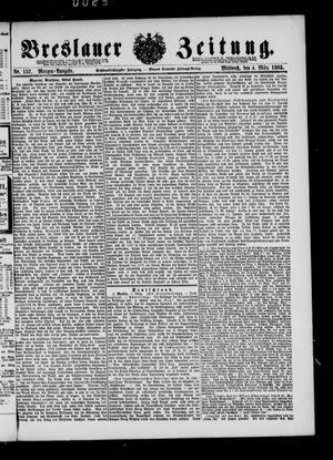Breslauer Zeitung on Mar 4, 1885