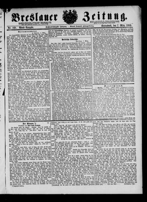 Breslauer Zeitung vom 07.03.1885