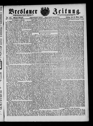 Breslauer Zeitung vom 13.03.1885