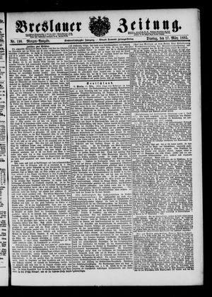 Breslauer Zeitung on Mar 17, 1885