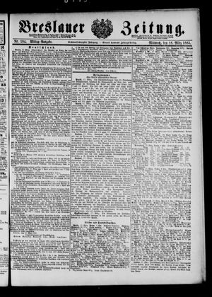 Breslauer Zeitung vom 18.03.1885