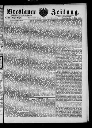 Breslauer Zeitung vom 19.03.1885