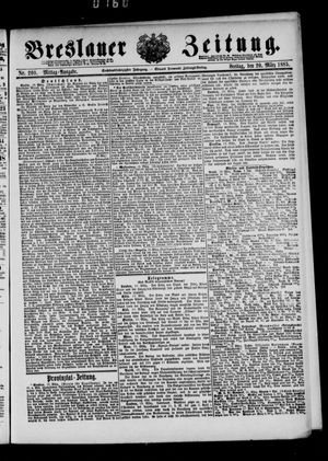 Breslauer Zeitung on Mar 20, 1885