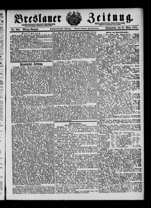 Breslauer Zeitung vom 21.03.1885