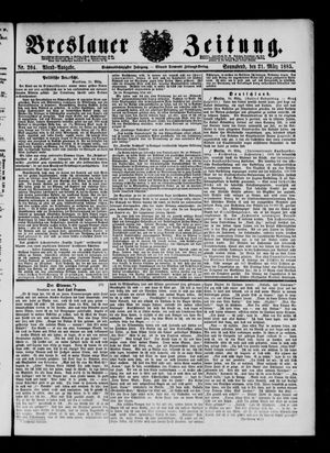 Breslauer Zeitung vom 21.03.1885