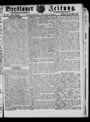 Breslauer Zeitung vom 23.03.1885