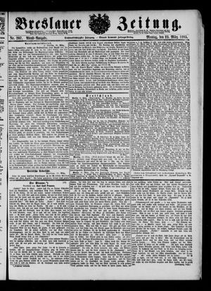 Breslauer Zeitung vom 23.03.1885