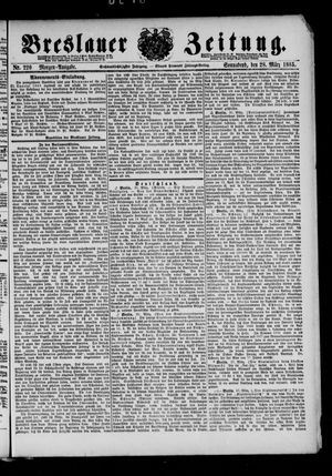 Breslauer Zeitung on Mar 28, 1885
