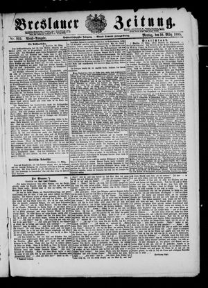 Breslauer Zeitung vom 30.03.1885