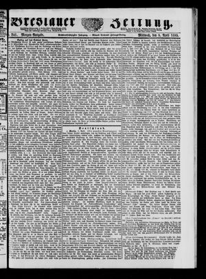 Breslauer Zeitung vom 08.04.1885