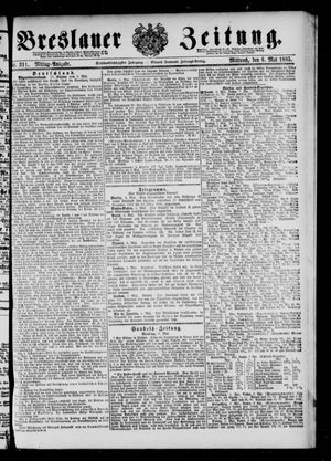 Breslauer Zeitung vom 06.05.1885