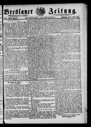 Breslauer Zeitung on May 6, 1885