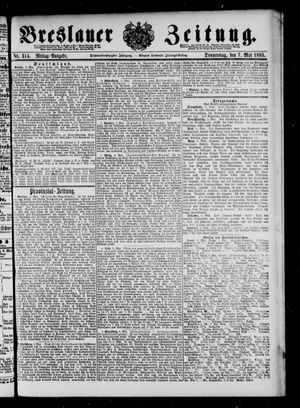 Breslauer Zeitung vom 07.05.1885